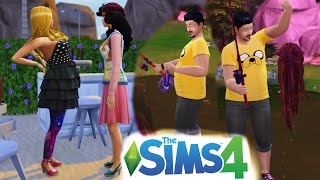 24 The Sims 4  Amanda w ciąży a Arnold na rybach Ukryta polana [upl. by Etsirk]