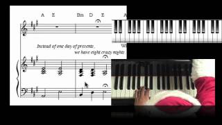 How to play the Hanukkah Song by Adam Sandler [upl. by Gnouh]