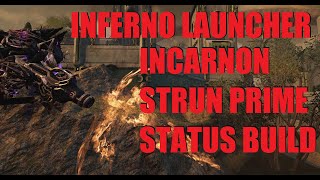 WARFRAME Incarnon Strun Prime Inferno Launcher Setup  The Duviri Paradox [upl. by Nama]