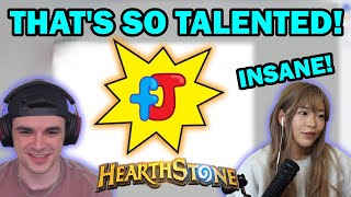 Miyoung amp HJune Reacts To Foolishs Duo Logo In Hearthstone [upl. by Elle]