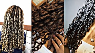 ✨ finalização tesourinha para cabelo cacheado ✨ [upl. by Asfah]