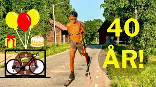 40 ÅR  NY CYKEL på ingång [upl. by Daria]