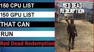 Red Dead Redemption 1 PC Game  Minimum System Requirements  RDR  Gaming Ocean [upl. by Eronel]