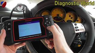 iCarsoft POR V2 0 Official Demo Video Porsche ABS Traction Warning Reset Diagnose [upl. by Zeus467]