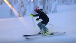 Alpine skiing  Activating the ankles Vol2 Fore aft balance [upl. by Lleruj]