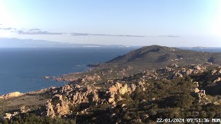 Webcam Costa Paradiso Sardegna [upl. by Nnylrats]