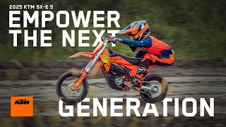 2025 KTM SXE 5 – Empowering the next generation  KTM [upl. by Florrie481]