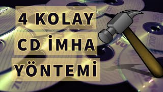 CD ve DVD Nasıl İmha Edilir  Kolay ve Güvenli 4 Yöntem [upl. by Rianna417]