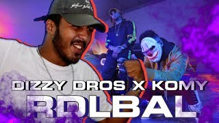 Dizzy DROS feat Komy  RDLBAL Reaction [upl. by Melac]