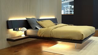 Letto sospeso Biplano by FIMAR  Arredamento moderno di design per la camera da letto [upl. by Eiro]