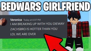 THIS YOUTUBER STOLE MY BEDWARS GIRLFRIEND 😭 [upl. by Manny]