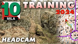 10MILA TRAINING 2024｜HEADCAM ORIENTEERING LONG DISTANCE [upl. by Ennove579]