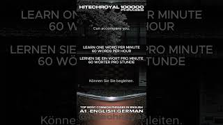 Boost Your German Essential Words with English Translation [upl. by Shaffert860]