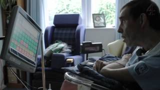 Lockedin syndrome patient Tony Nicklinsons first Tweet  Dispatches  Channel 4 [upl. by Atiuqam]