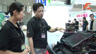 Aerocool StrikeX Air at Computex 2011 [upl. by Zoilla]