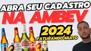 Como abrir Cadastro na Ambev e Vender Cerveja Fature ate 10000 Ambev 2024 Fazendo cadastro Ambev [upl. by Joly]