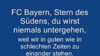 Fc Bayern Stern des südens Lyrics [upl. by Cade]