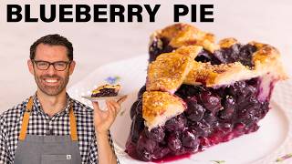 Easy Blueberry Pie Recipe [upl. by Clarhe]