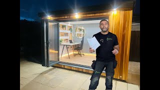 The ultimate how to build a garden room series part 4 the roof and wall insulation [upl. by Anitsirc]