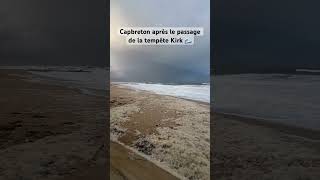 Capbreton  La Tempête a Fini de Balayer les Côtes 🌊Le Calme Après le Chaos [upl. by Ilyssa659]