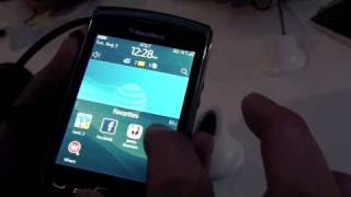 BlackBerry Torch 9800 Video First Look [upl. by Kimon]