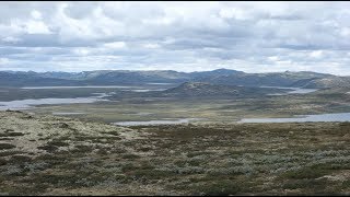 Hardangervidda Øst friluftsliv fra Solheimstulen i Jønndalen [upl. by Enomal626]