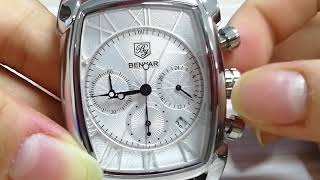 Benyar Luxury Sports Chronograph  Best Men Watch of 2018 [upl. by Gen]