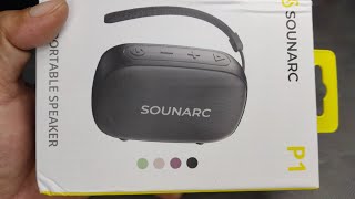 Unboxing Sounarc P1 Portable Speaker [upl. by Germana]