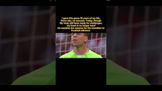 Wojciech Szczęsny ends his football career editing footballedits edit sad poland [upl. by Pruchno185]