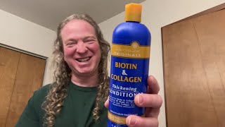 Renpure Biotin amp Collagen Thickening Conditioner [upl. by Dnalro]