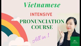 Unit3Part 1 6 mixed vowels type 1 semivowelmain vowelVietnamese Intensive Pronunciation Course [upl. by Row247]