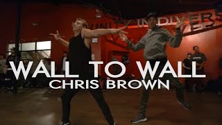 Wall to Wall  Chris Brown  Crazy Dance Class [upl. by Ahsyad]