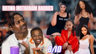 BABYY BOY RATES INSTAGRAM BADDIES ft REGGIE MOHLABI [upl. by Atinauq]