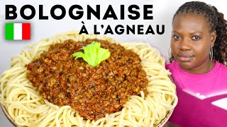 BOLOGNAISE À LAGNEAU 🇮🇹 Ragù di Agnello SAUCE TOMATE ITALIENNE [upl. by Aidnama545]