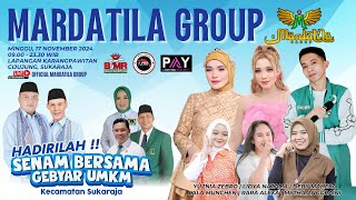 KONSER MARDATILA GROUP  LAP KARANGPAWITAN CIJUJUNG SUKARAJA  BOGOR  MINGGU 17 NOVEMBER 2024 [upl. by Coussoule]