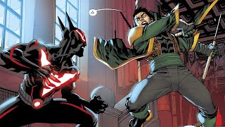 Batman Beyond Vs Damian Wayne of the future [upl. by Ekard]