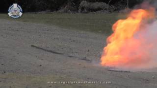 Explosives demonstration Military grade and household [upl. by Dirgis72]