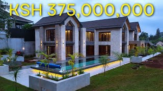 Inside Ksh375000000 4Bedroom mansion housetour in Runda Kenya realestate luxury home land [upl. by Shaikh]