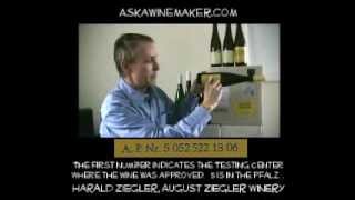 German Wine Label term AP  or quotAmtliche Prüfungsnummerquot explained [upl. by Croom772]