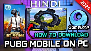 pubg mobile on pc in india using Gameloop  PUBG MOBILE on PC  Play pubg mobile in India [upl. by Schlenger]