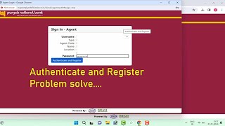 pnb bc login  pnb bc login first time  pnb bc agent login problem [upl. by Eeslehc]