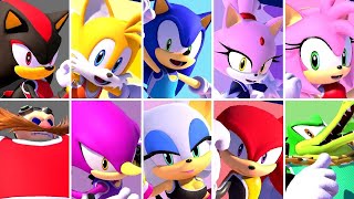 Mario amp Sonic at the Summer Olympic Games 2020  All Team Sonic Characters [upl. by Batty]