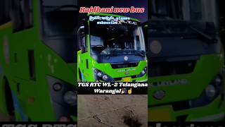 TGS RTC WL2 new buses Rajdhani 🎉viralvideo automobile tsrtc trending video folksong dance [upl. by Terrie447]