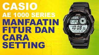 CASIO AE 1000  CARA SETTING CASIO AE 1000 TERBARU 2022 [upl. by Jessi]