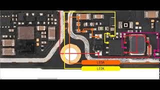 Oppo A5s lcd light section Borneo schematic diagram ways [upl. by Gnud]