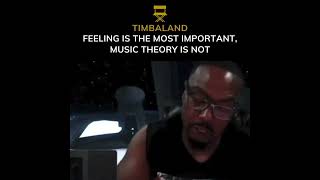 TIMBALAND TALKS ABOUT FEELING OVER MUSIC THEORYtimbaland [upl. by Nniw]