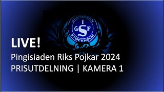 Prisutdelning  Kamera 1  Pingisiaden Riks Pojkar 2024 [upl. by Elamaj]