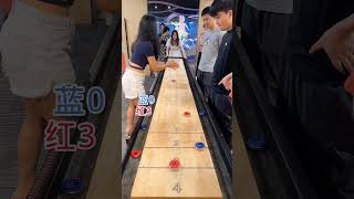 Accuracy is key shuffleboard sports [upl. by Eciralc]