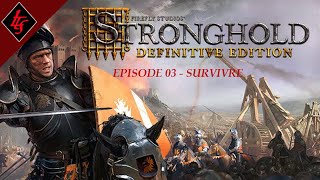 Survivre  Stronghold Definitive Edition  Lets play FR  03 [upl. by Anirtik]