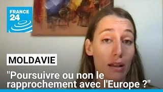 Moldavie  quotPoursuivre ou non le rapprochement avec lEuropequot • FRANCE 24 [upl. by Maddy524]